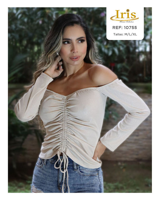 BLUSA MANGA LARGA - 10755