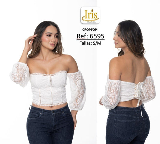 BLUSA DE MANGAS - 6595